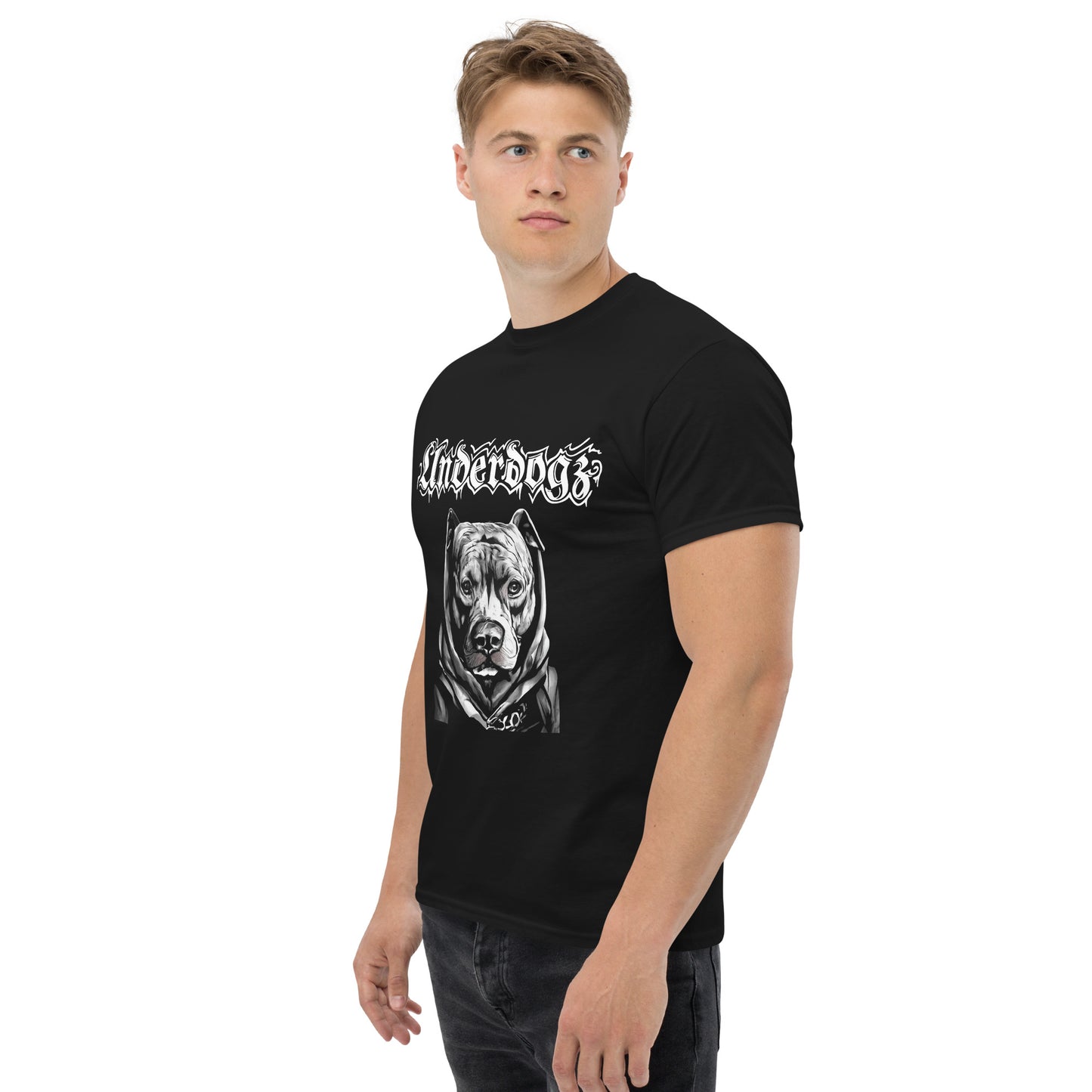 Herren-T-Shirt „Hooded Dog“