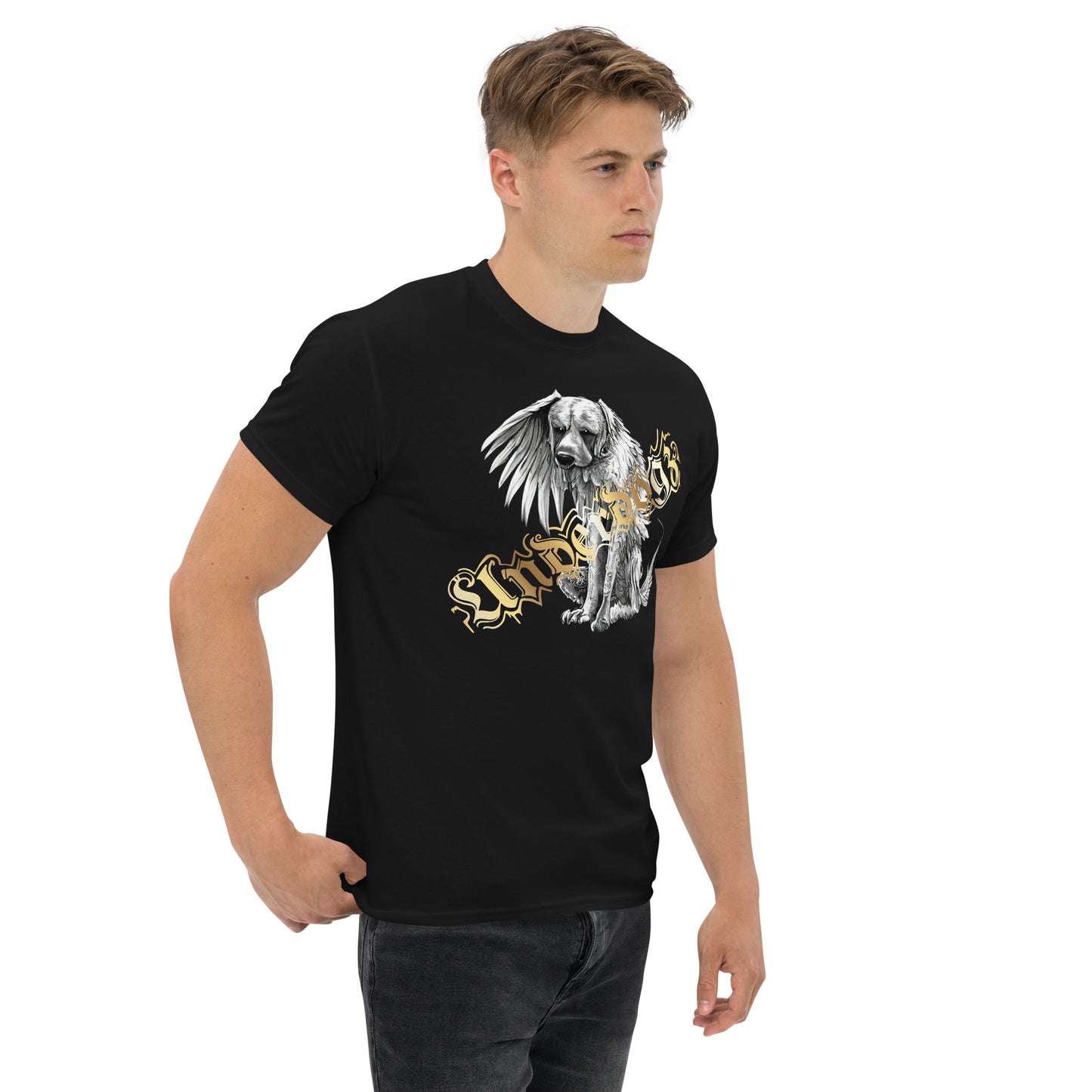 Herren-T-Shirt „Winged Dog“
