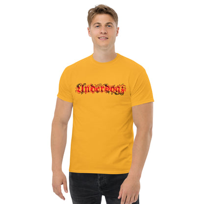 Herren-T-Shirt Colour Line (gelb-rot)