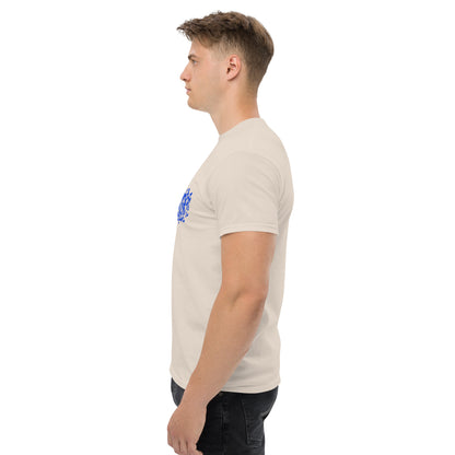 Herren-T-Shirt Blue Bubbles (in 2 Farben)