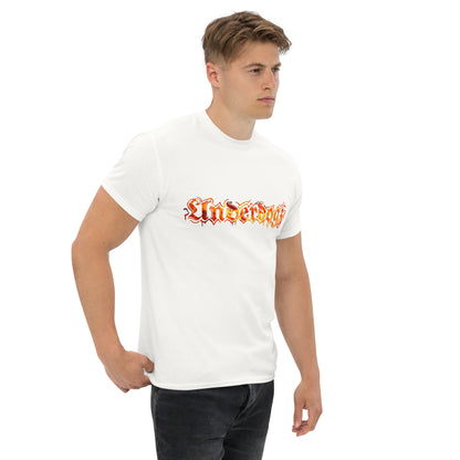 Herren-T-Shirt On Fire in Schwarz oder Weiß