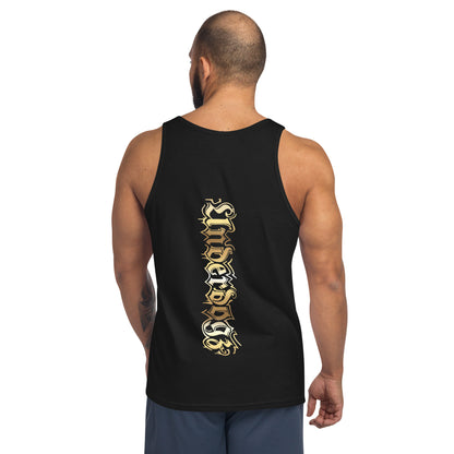 Herren-Tank-Top Logo Gold