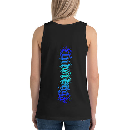 Unisex-Tank-Top ,Alles geben‘ Türkis