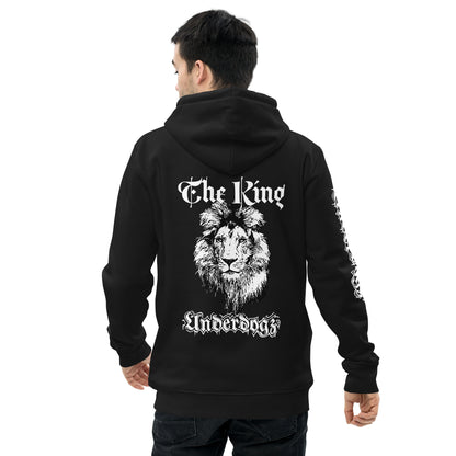 Umweltfreundlicher Kapuzenpullover ,The King‘