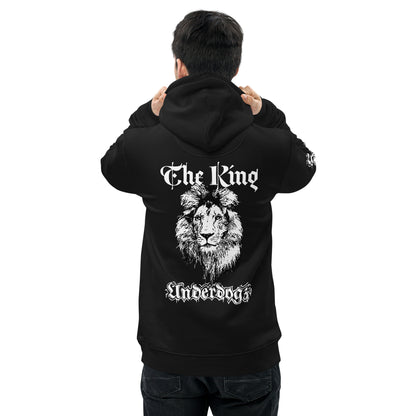 Umweltfreundlicher Kapuzenpullover ,The King‘
