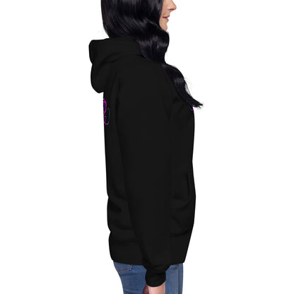 Kapuzenpullover Frieden! Queens Edition bunt