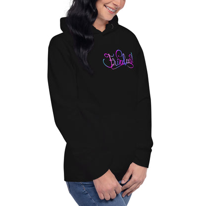 Kapuzenpullover Frieden! Queens Edition bunt