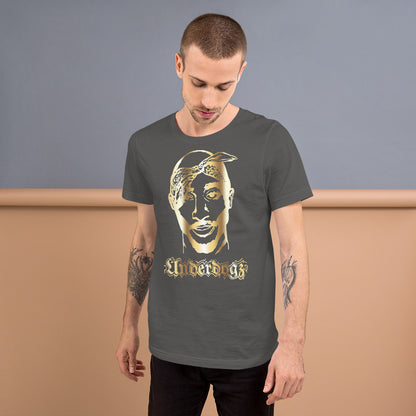 Unisex-T-Shirt „2Pac“ Gold- Ain’t got time- 4 Farben