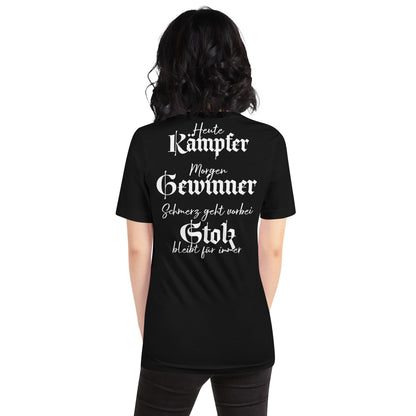 Unisex T-shirt „Gewinner“ in 3 Farben