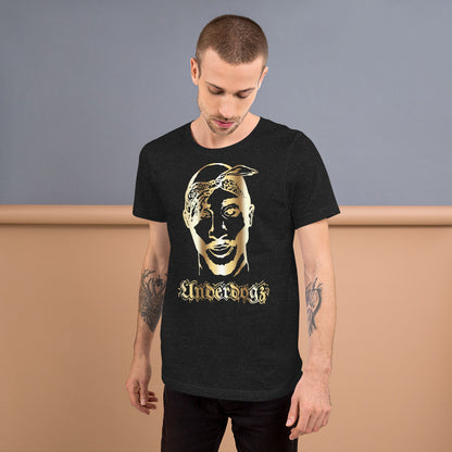 Unisex-T-Shirt „2Pac“ Gold- Ain’t got time- 4 Farben