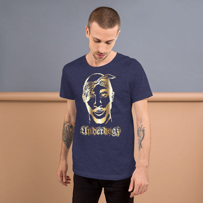 Unisex-T-Shirt „2Pac“ Gold- Ain’t got time- 4 Farben