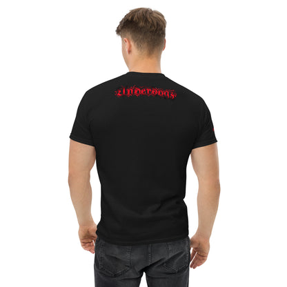Klassisches Herren-T-Shirt Logo Rot