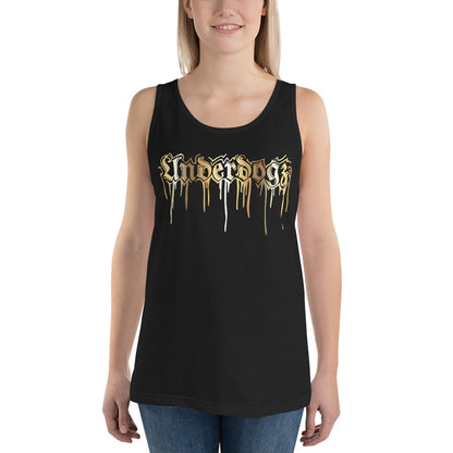 Unisex-Tank-Top Gold Drip Edition