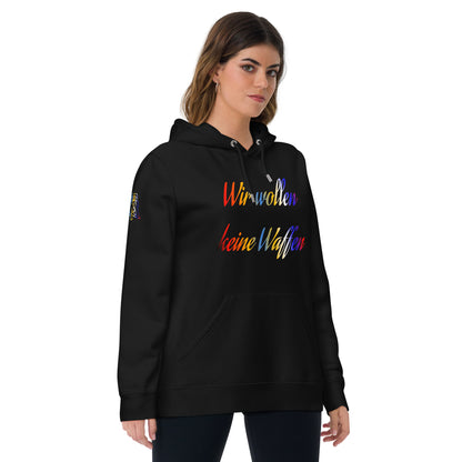 Unisex-Kapuzenpullover Frieden Collection