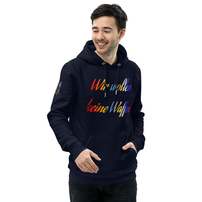 Unisex-Kapuzenpullover Frieden Collection