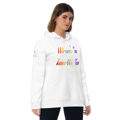 Unisex-Kapuzenpullover Frieden Collection