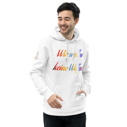 Unisex-Kapuzenpullover Frieden Collection
